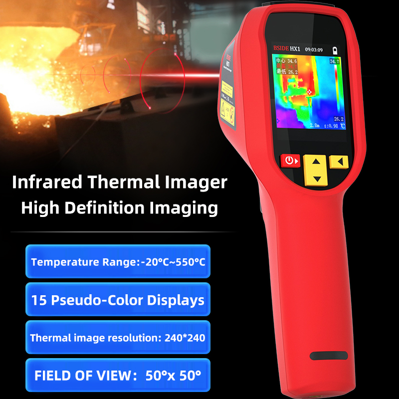 Nf 521 Thermal Imaging Camera - Kamera Pencitraan Termal HX1 240X240 Pengukur