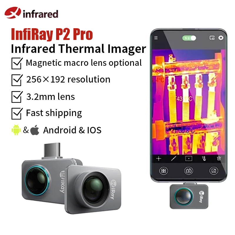 Nf 521 Thermal Imaging Camera - Infiray P2 Pro kamera termal untuk