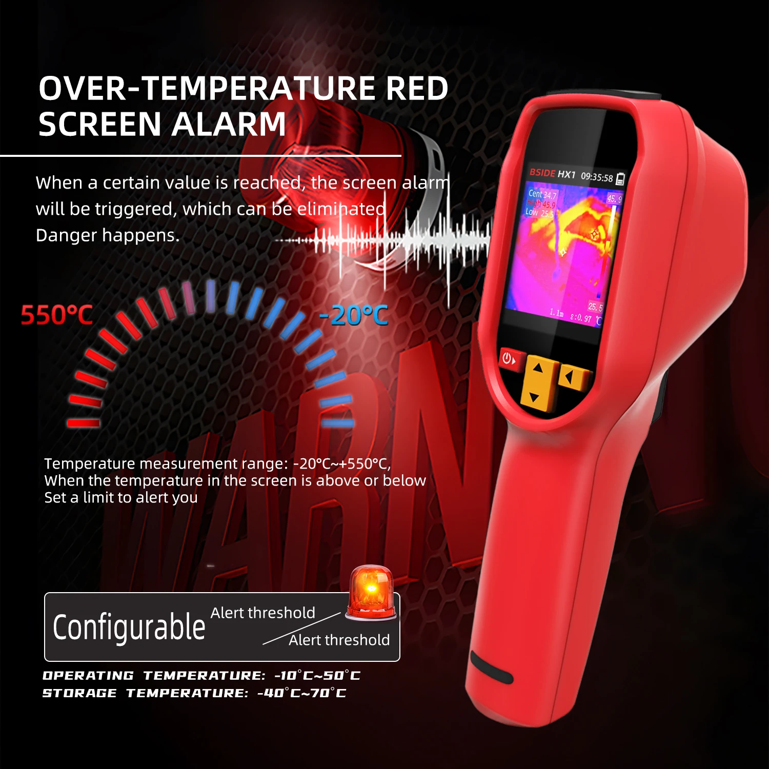 Thermal Imager Pcb Repair - BSIDE HX1 240X240 Pencitraan Termal Pengukur