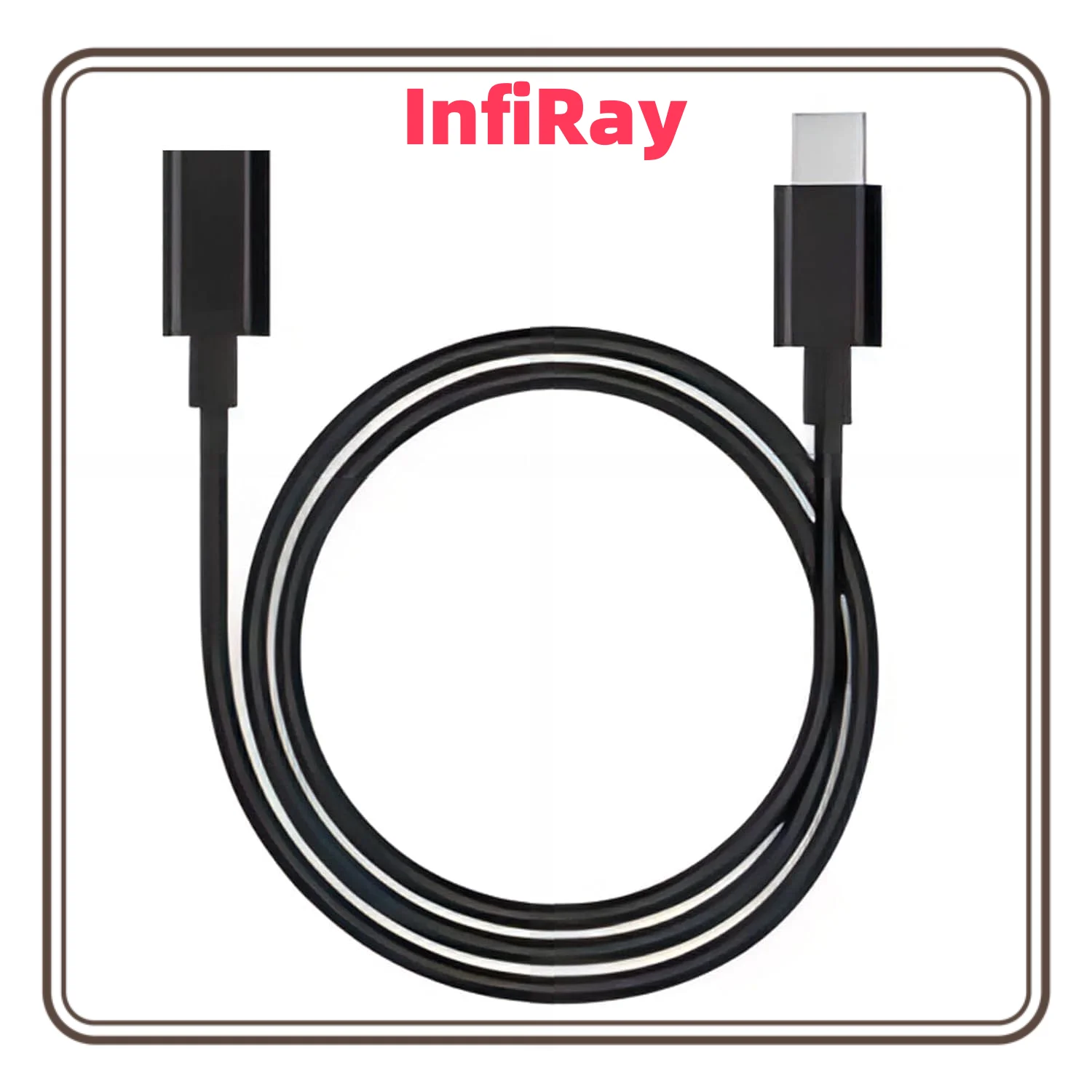 Nf 521 Thermal Imaging Camera - InfiRay Lightning ke kabel USB-C yang