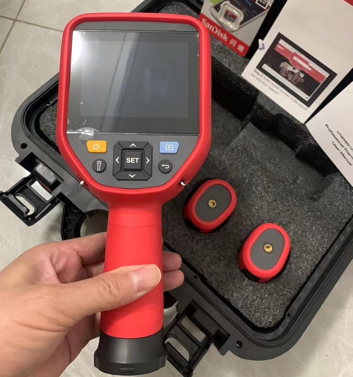 Thermal Camera Type C 384X288 - UNI-T UTi384G Kamera Termal Profesional 384x288