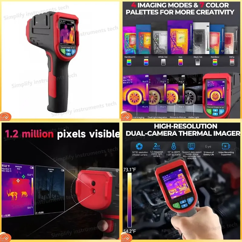 Nf 521 Thermal Imaging Camera - Kamera Termal Genggam Industri NF-521 32x32
