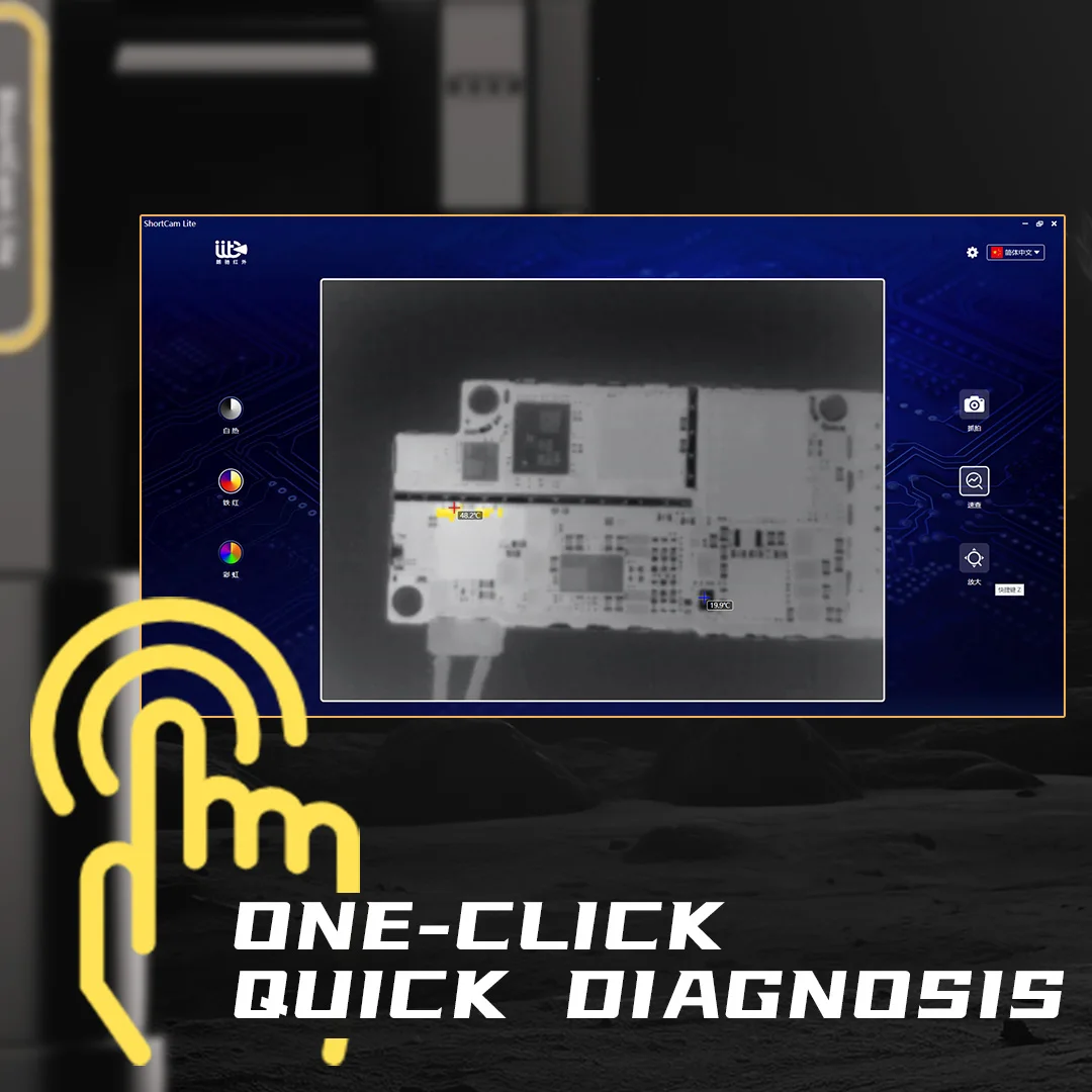 LANGCHI 4th Shortcam Lite Kame - Shortcam Thermal Imaging Pcb ulasan dan harga