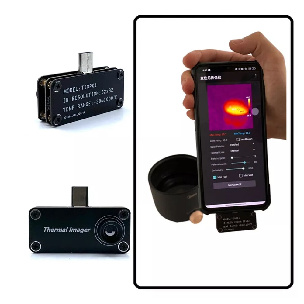 SALE TIOP01 Kamera Pencitraan  - Tiop01 Thermal Camera ulasan dan harga