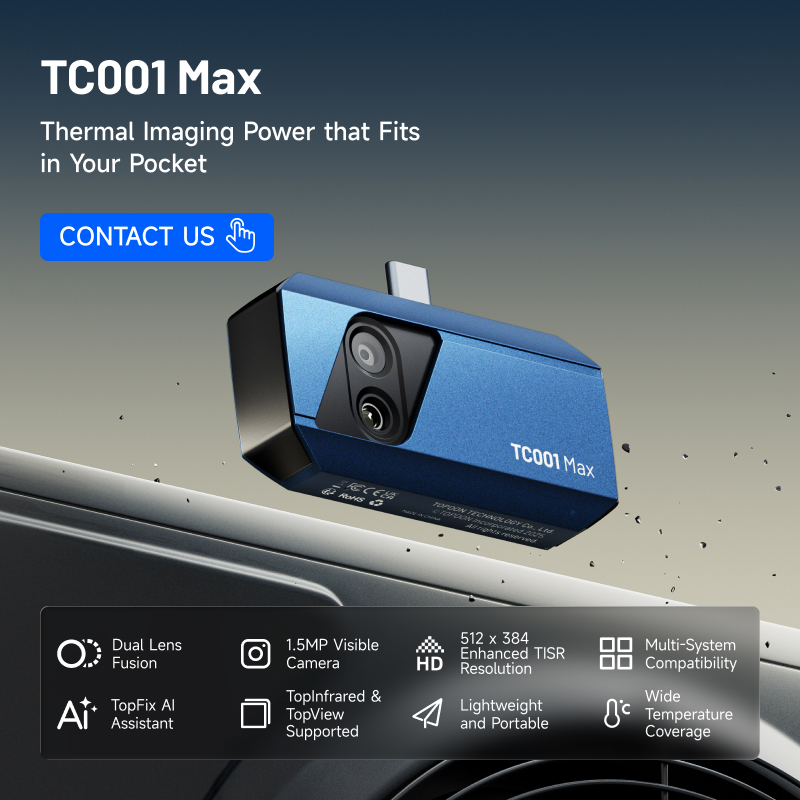 TOPDON TC001 Max Kamera Termal - Topdon Tc001 Thermal Camera ulasan dan harga