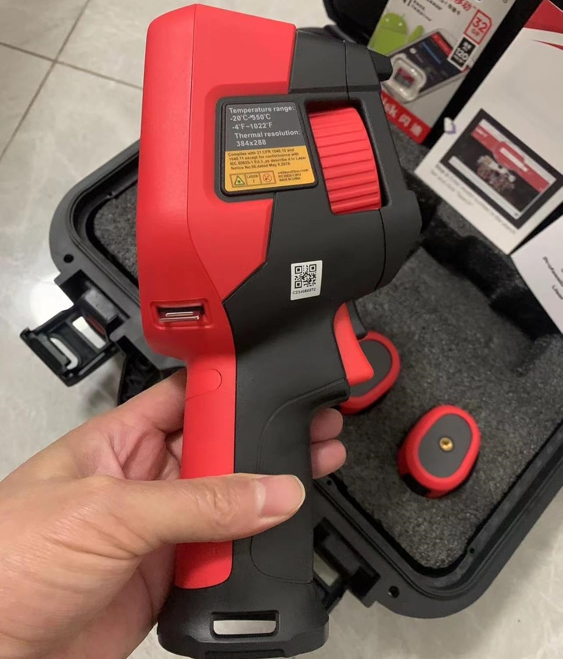 UNI-T UTi384G Kamera Termal Pr - Thermal Camera Type C 384X288 ulasan dan harga