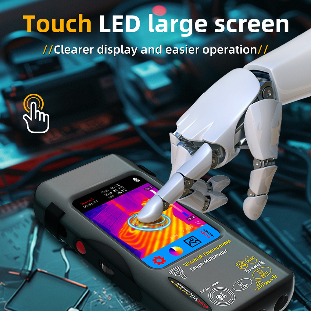 Multimeter Termal SH7 dengan K - Nf 521 Thermal Imaging Camera ulasan dan harga