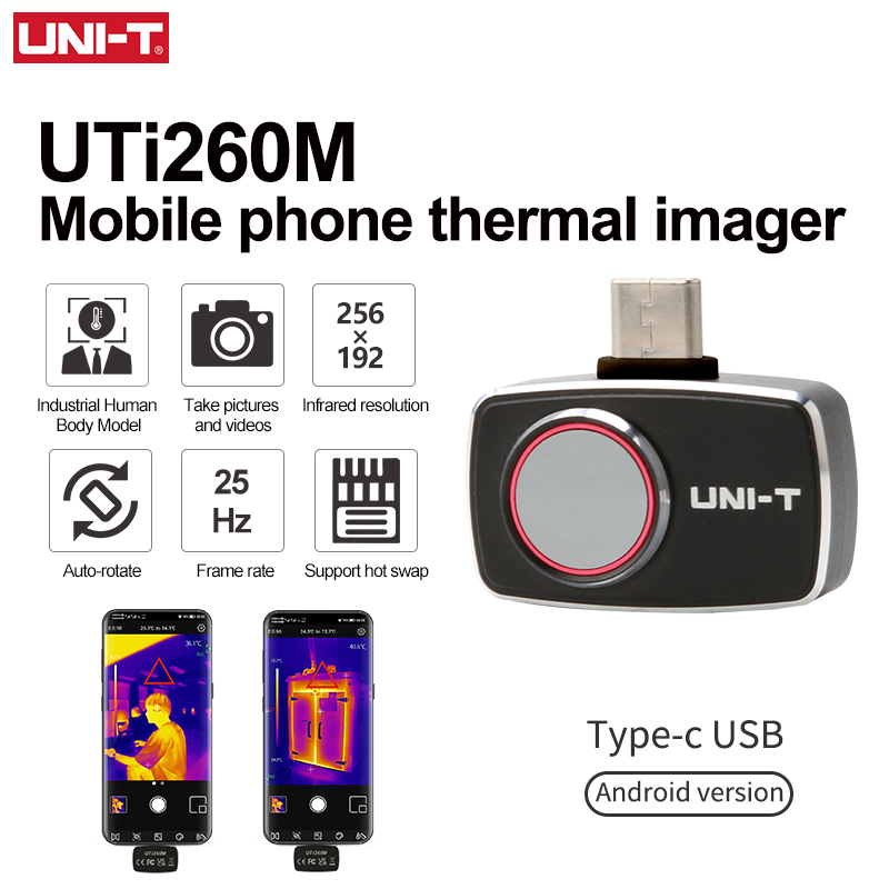 Kamera Pencitraan Termal UNI-T - Thermal Imaging Camera 256X192 ulasan dan harga