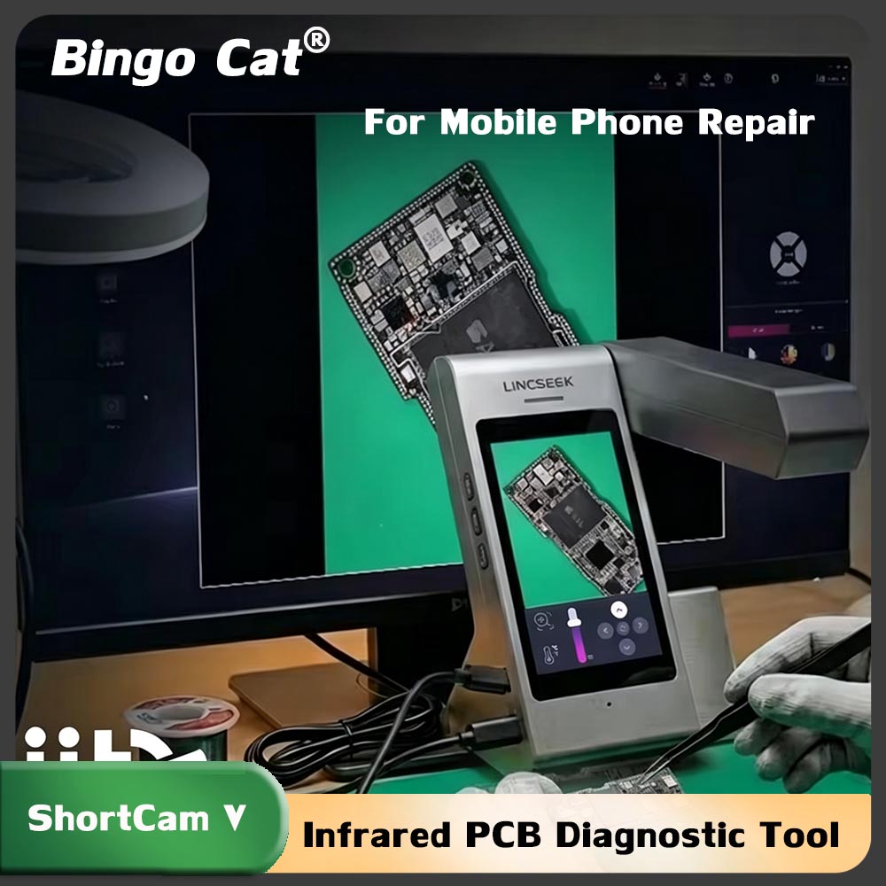Alat Diagnostik PCB Inframerah - Shortcam Thermal Imaging Pcb ulasan dan harga